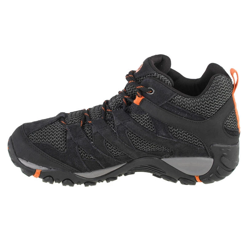 Merrell Alverstone Mid GTX, Mannen, Trekking, Trekkingschoenen, Zwart - Afbeelding 2
