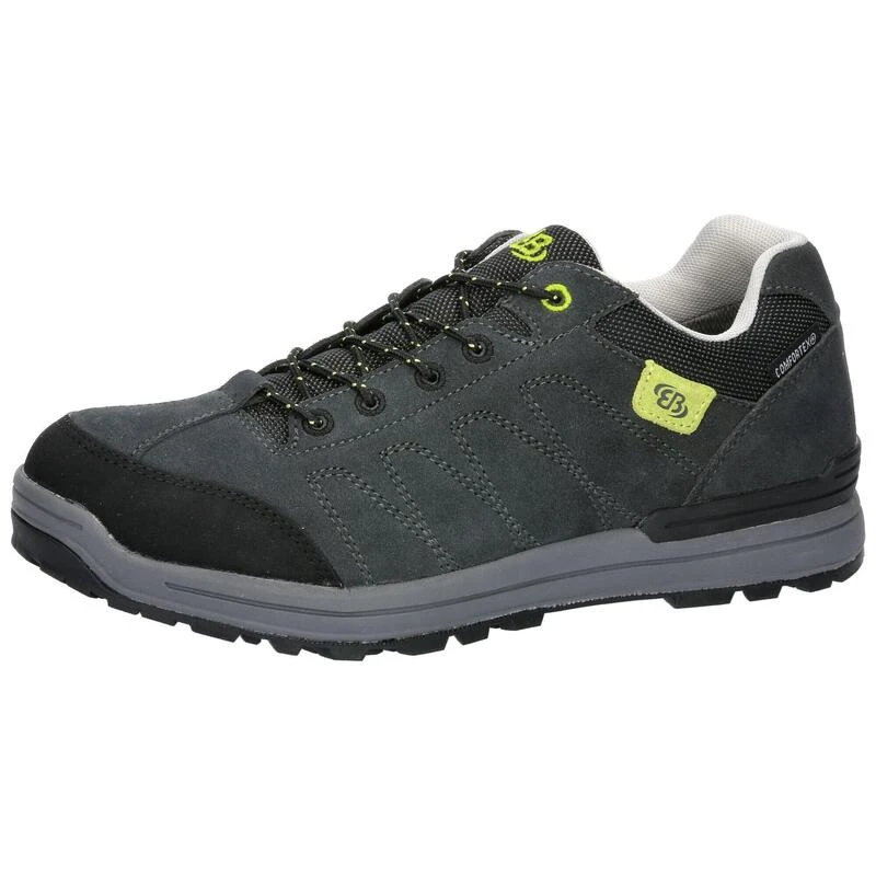 Brütting Wandelschoen Grijs Waterproof Heren Mount Heng