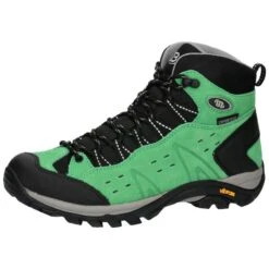 Brütting Wandelschoenen Groen Waterproof Dames Mount Bona High